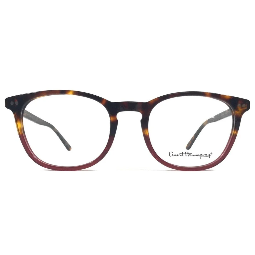 Ernest Hemingway Eyeglasses Frames 4812 TORTOISE/ROSE Square Full Rim 49-19-140
